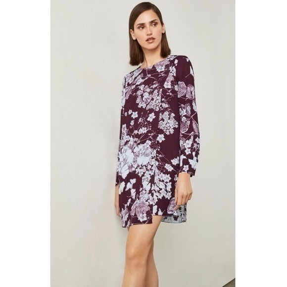 BCBGMaxazria Floral Mini Dress - Picture 3 of 4